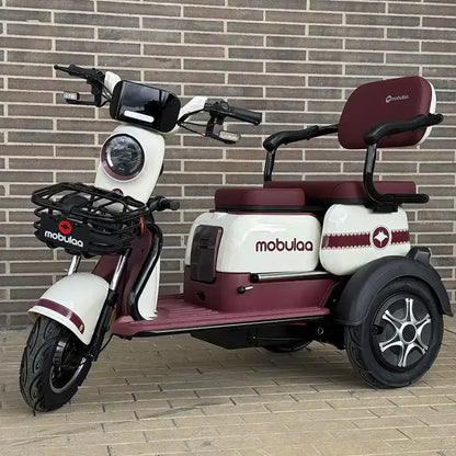 Triciclo para 3 pasajeros